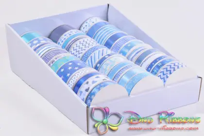 hot sale thermal transfer ribbon blue ribbon