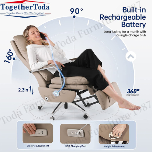 Smart electric reclining boss chair executive chair