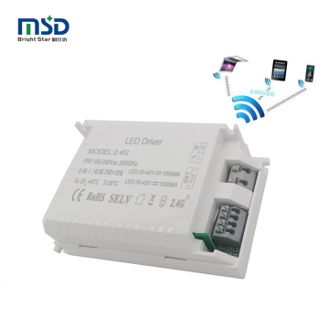 Smart 2.4G Wireless Dimmable LED Driver Control System