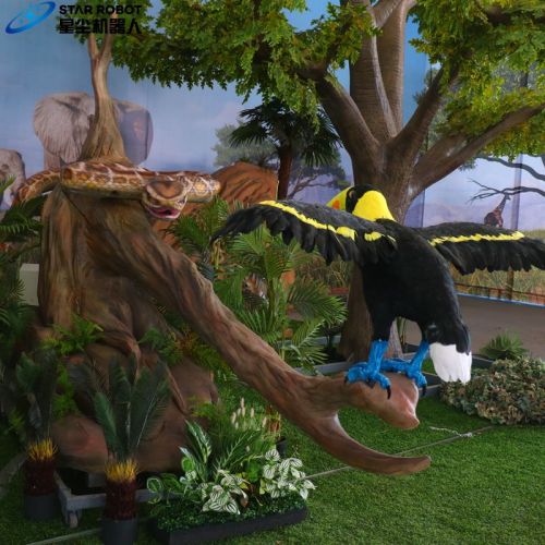 Animatronic Animals Snake Eat Eagle Model Dijual