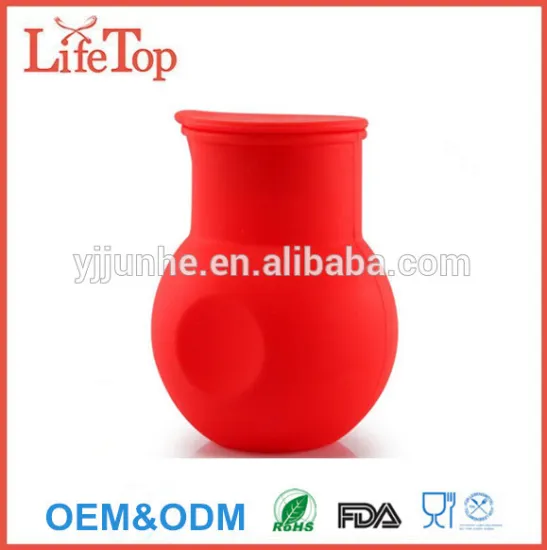 2016 Promotional Gift Heat-resisting Silicone Chocolate Melting Jar