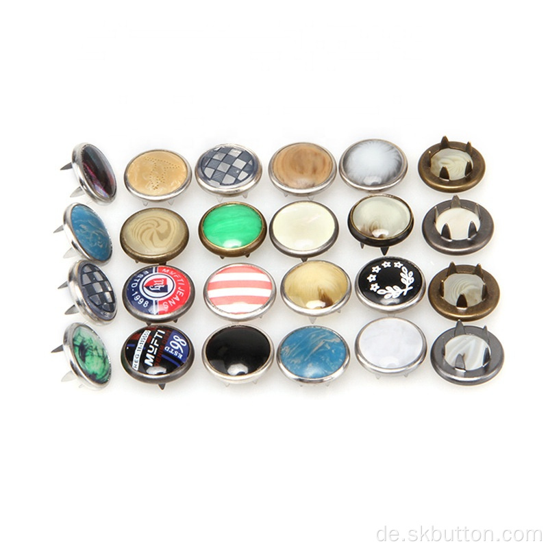 Prong Ring Snap Fastener-Button für Kindermantel