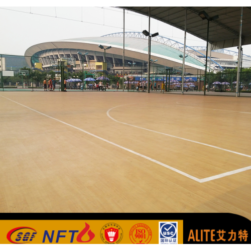 Piso de cancha de baloncesto de alta calidad