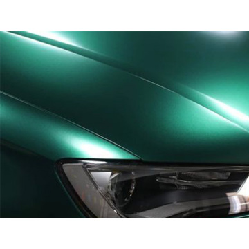 Satin Metallic Emerald Green Wrap Vinyl