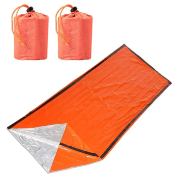 Compact Ultra Lightweight Waterproof Thermal Bivy Sack Survival Sleeping Bag