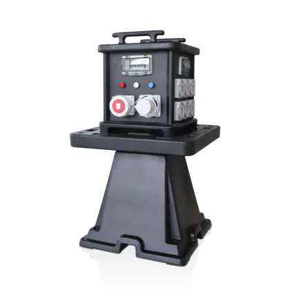 Waterproof mobile power socket box distribution board