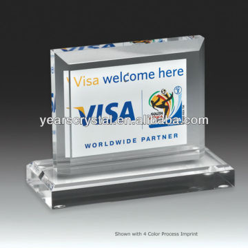 2013 new arrival Mini Billboard Crystal Award 4.5inch(R-2026)