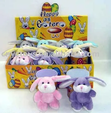 Plush Rabbit in Tin