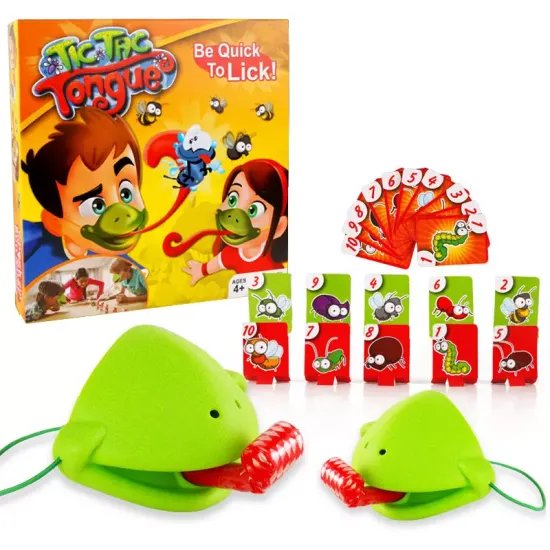 Interactive Tic Tac Tongue Lizard Toy: The Exciting Family Party Board Game at Competitive Prices