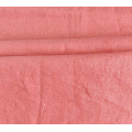 Pure Linen Dyed Fabric Red Color