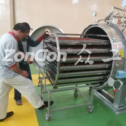 Fully Automatic Zhucheng Zhonggong Machinery Spice Sterilizer and Dryer