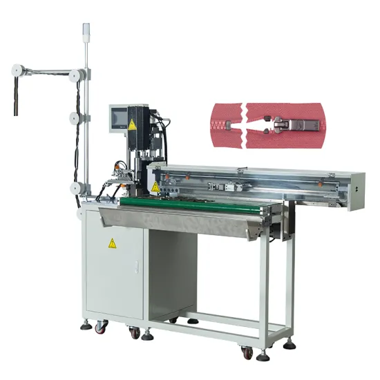 Automatic Nylon Zipper Ultrasonic Open End Cutting Machine