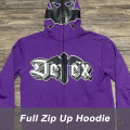 Customizable Logo For Men'S Full Zipper Hoodies