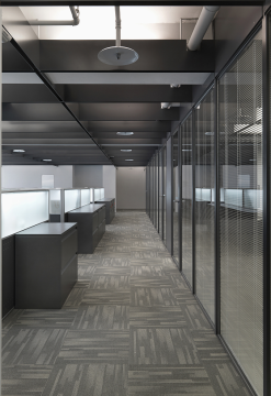 Modular Steel Partition with Soundproof Design