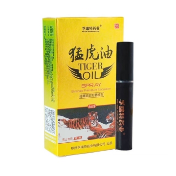 Men's Time Delay Spray Freitt Tiger Oil Spray 6ml