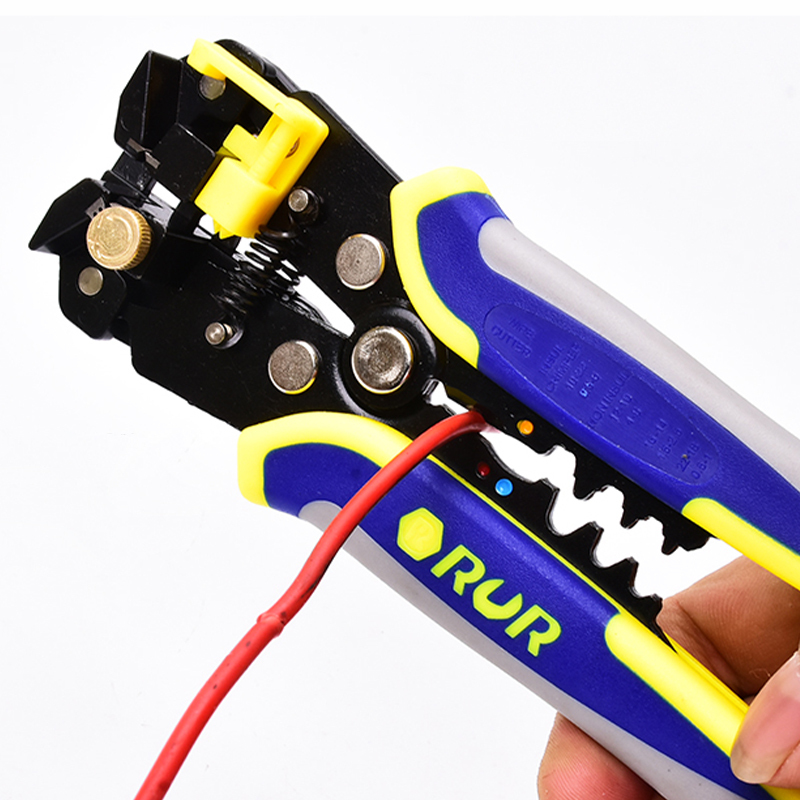 Wholesale Professional Electrician Tools 0.2-6mm Cable Stripper Crimping Plier Automatic Wire Stripper