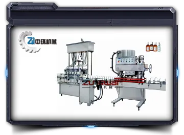 Automatic Screw Thread Cap Capping Machine