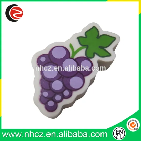 3D Grape Shape Eraser