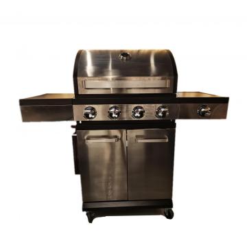 Gas Grill 4 Burner Plus 1 Side Burner