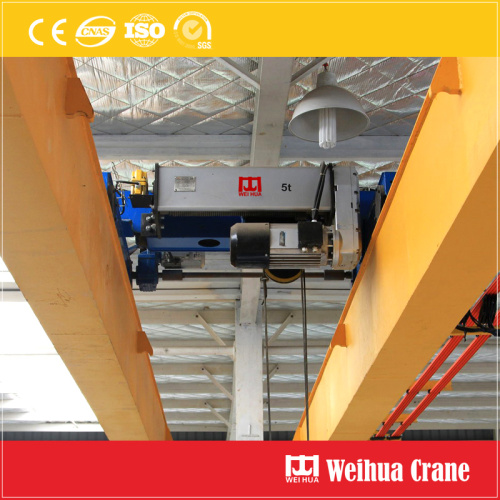 Double Girder Overhead Crane With Hoist