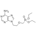 Fosfonsyra, P - [[2- (6-amino-9H-purin-9-yl) etoxi] metyl] -, dietylester CAS 116384-53-3