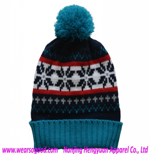 Beanies Hat with Pompom (HY1106YJ01)