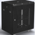 Ground mounted network cabinet