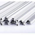 Industrial aluminum profiles for glass windows