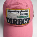 Adult Pink Patch Sports Cap Wholesale