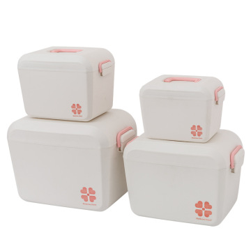 Portable 2-Layer Outdoor Travel Family First Aid Box