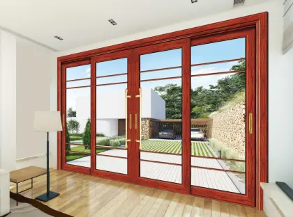 Sliding Aluminium door profile