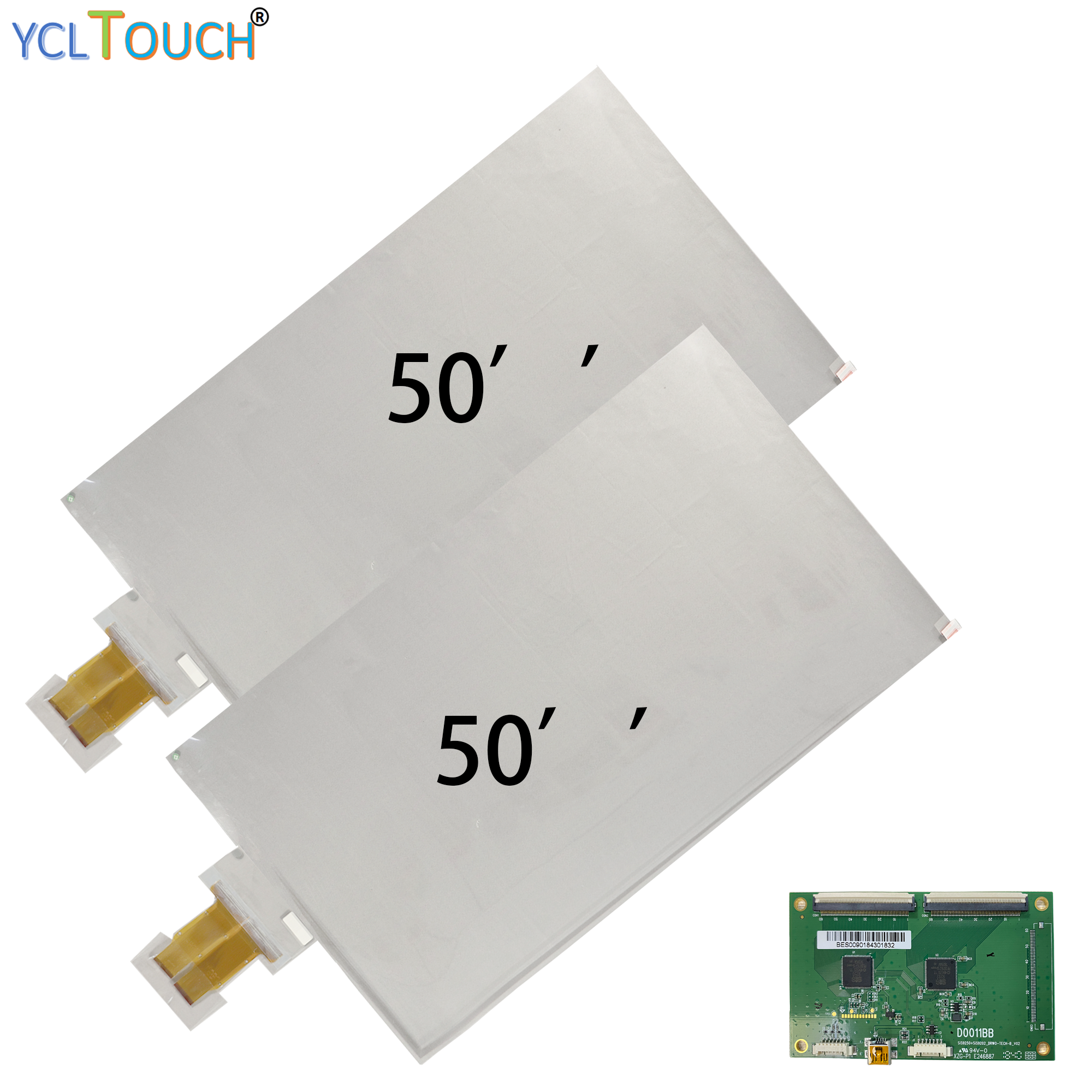 50 Inch multi touch screen foil