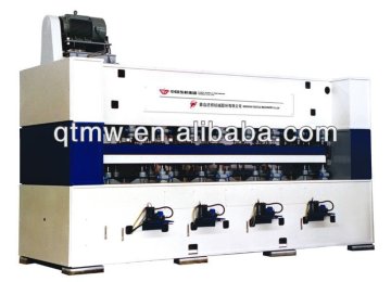 Tandem needle punching machine of textile machine