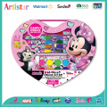 DISNEY MINNIE 65 pieces coloring art set