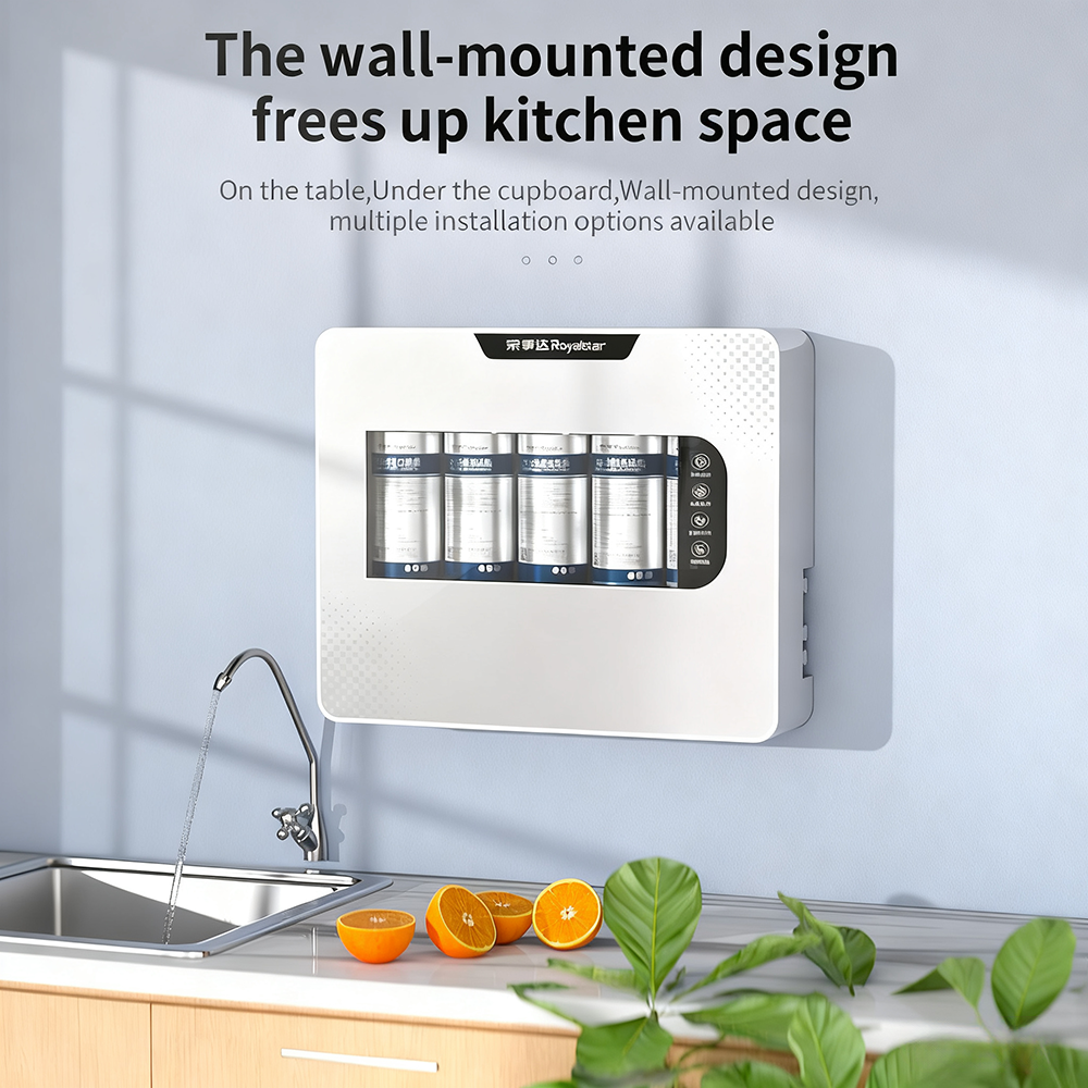 Silver 5-Stage Water Filter with Clear Window