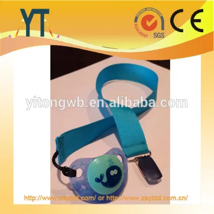 2017 Food Grade colorful Cute Design Silicone Baby Pacifier Clip,2017 Pacifier Clip/MAM Pacifier Clips