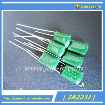 new polyester film capacitors 2a04j capacitor 2A223J