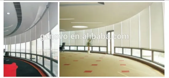 home decor /motorized window coverings /Motorized Roller Blinds with novo 45mm tubular motor