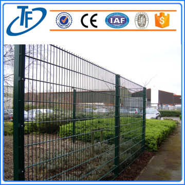 anti-corrosion powder coated 3d welded wire mesh fence