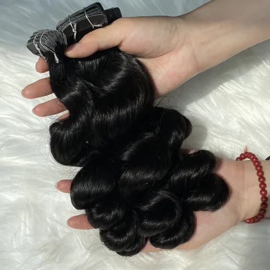 Wholesale 100% Raw Virgin Remy Human Hair Extensions for Black Women