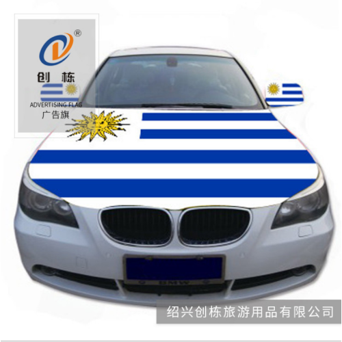 Custom advertising national car decoration engine hood cover