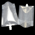 Aluminum Foil Good Seal Transparent Liquid Spout Pouch