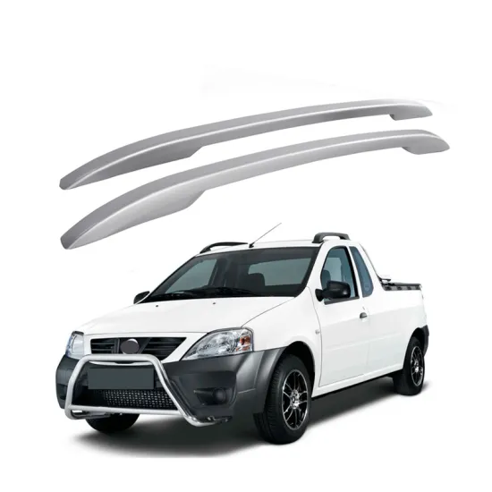 BLACK & SILVER Plastic Car Roof Rack Luggage Carrier for NISSAN NP200