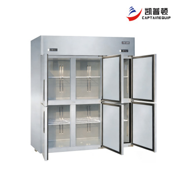 Шестидверный морозильник большой емкости