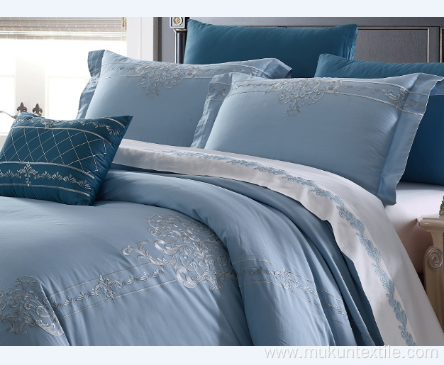 Embroidery bedding sheets Luxury home use