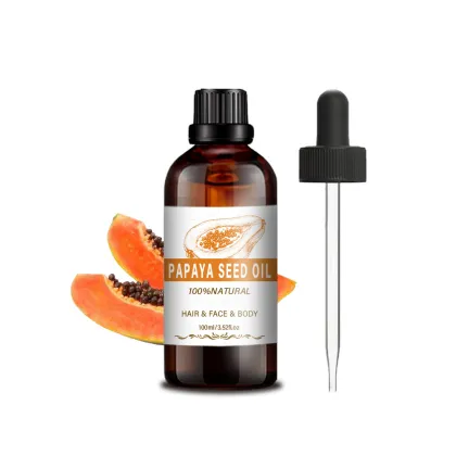 Natural Papaya Seed Oil Bulk Cold Pressed Papaya Carrier Oil