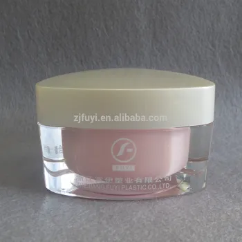 Double wall wholesale acrylic cosmetic container jra skin cream