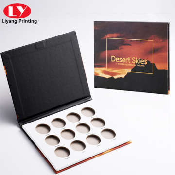 cosmetic box for eyeshadow palette with magnetic