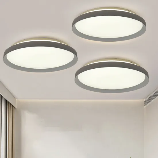 EZELED China Modern Round LED Ceiling Light for Home Indoor Decoration (30w/40w/48w), Dimmable and Surface Mounted