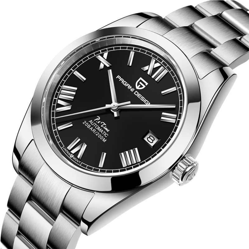 Outdoor Men's Waterproof Automatic Mechanical Watch with Imported Movement